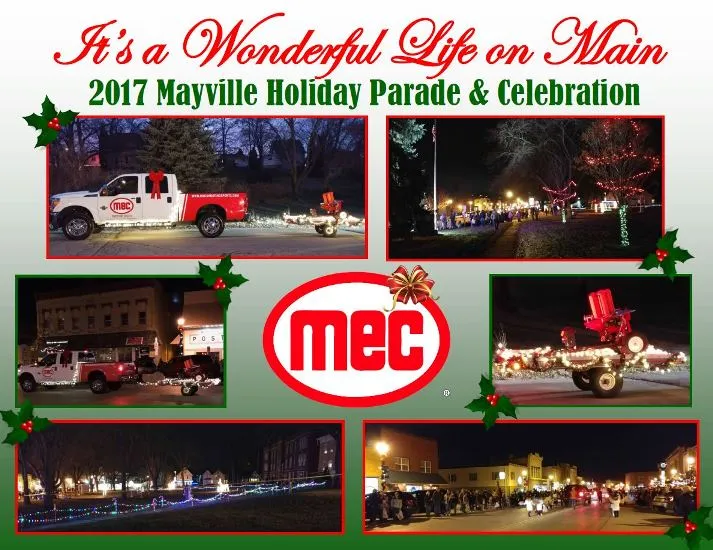 MEC Participates in 2017 It's a Wonderful Life on Main's Mayville